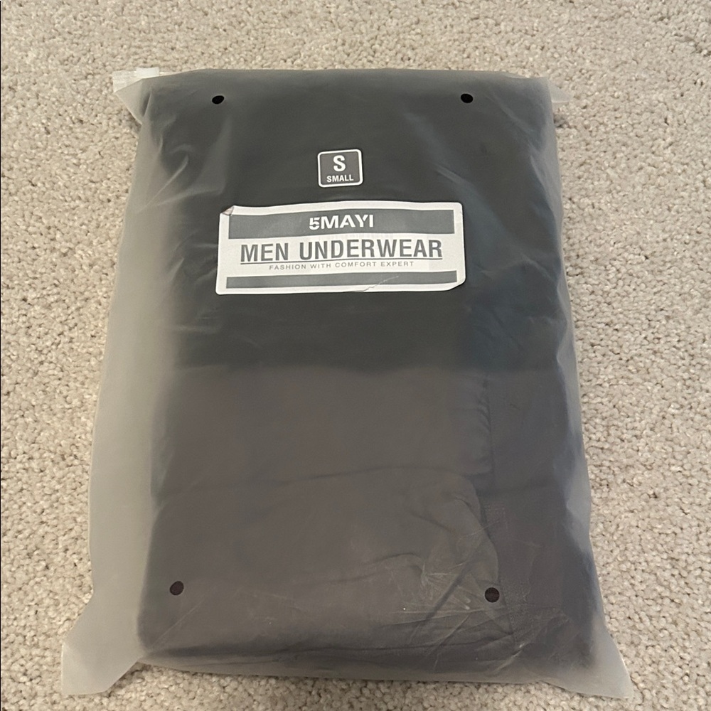Men's Black Underwear Boxers